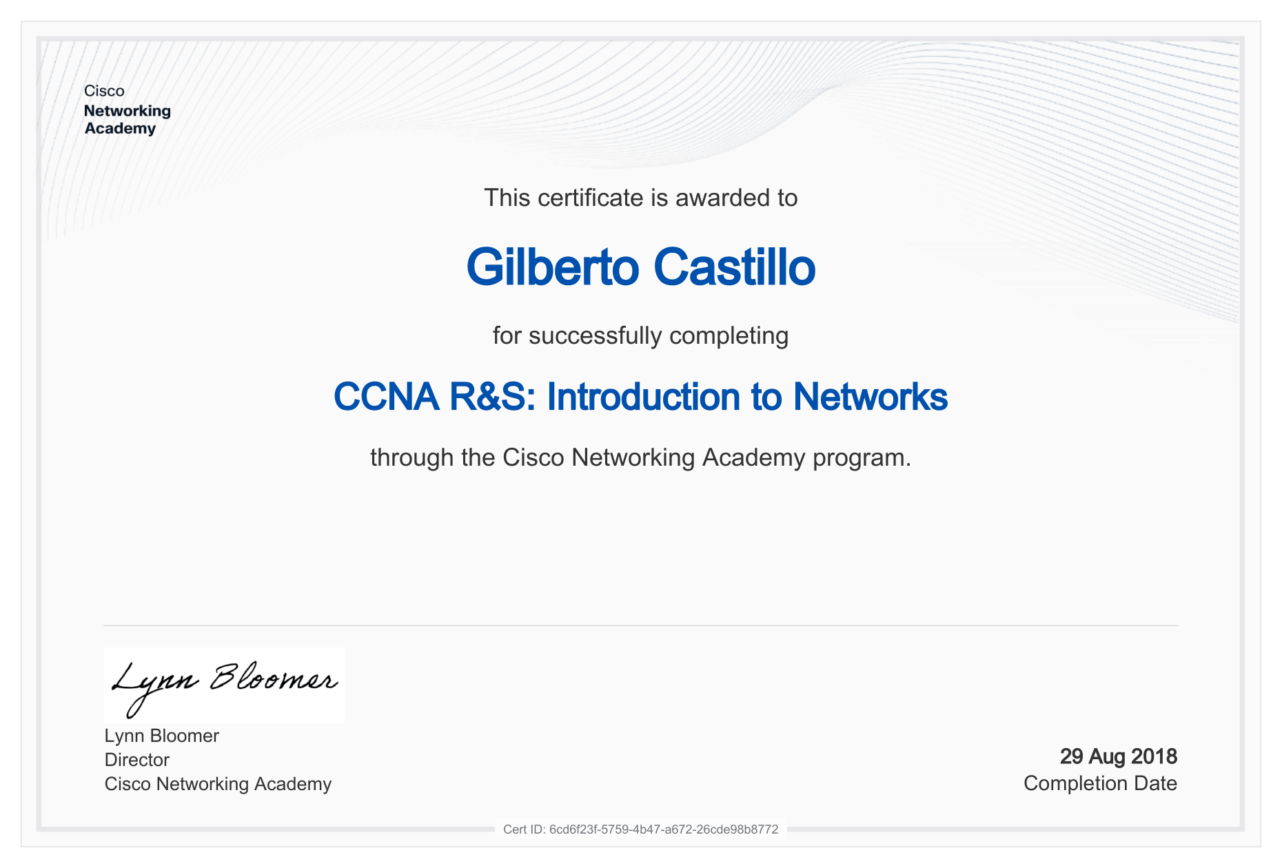 CCNA R&S: Introducción a Redes 
